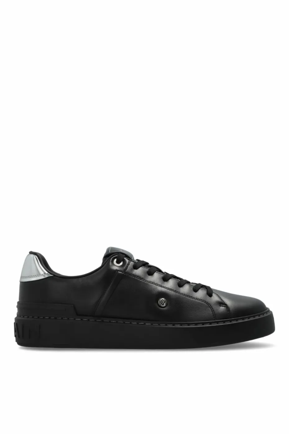 Balmain BLACK "B-Court" sports shoes