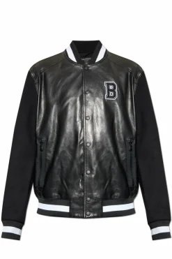 Balmain BLACK "bomber" jacket