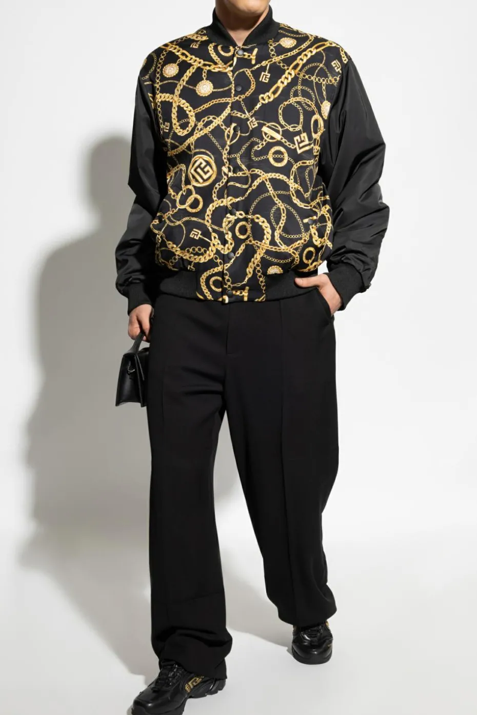 Balmain BLACK Bomber jacket