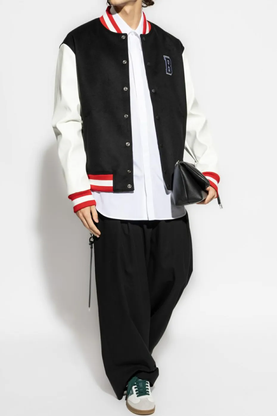 Balmain BLACK 'Bomber' jacket