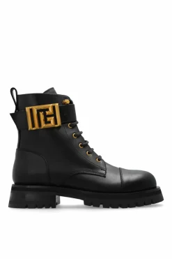 Balmain BLACK ‘Charlie’ ankle boots