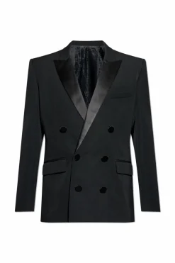 Balmain BLACK Double-breasted blazer