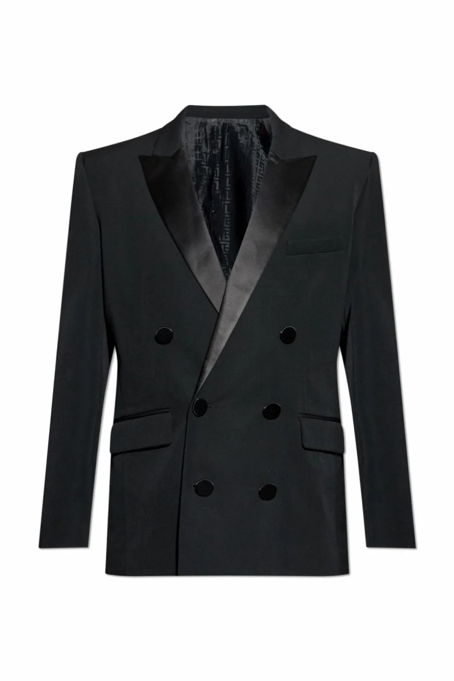 Balmain BLACK Double-breasted blazer