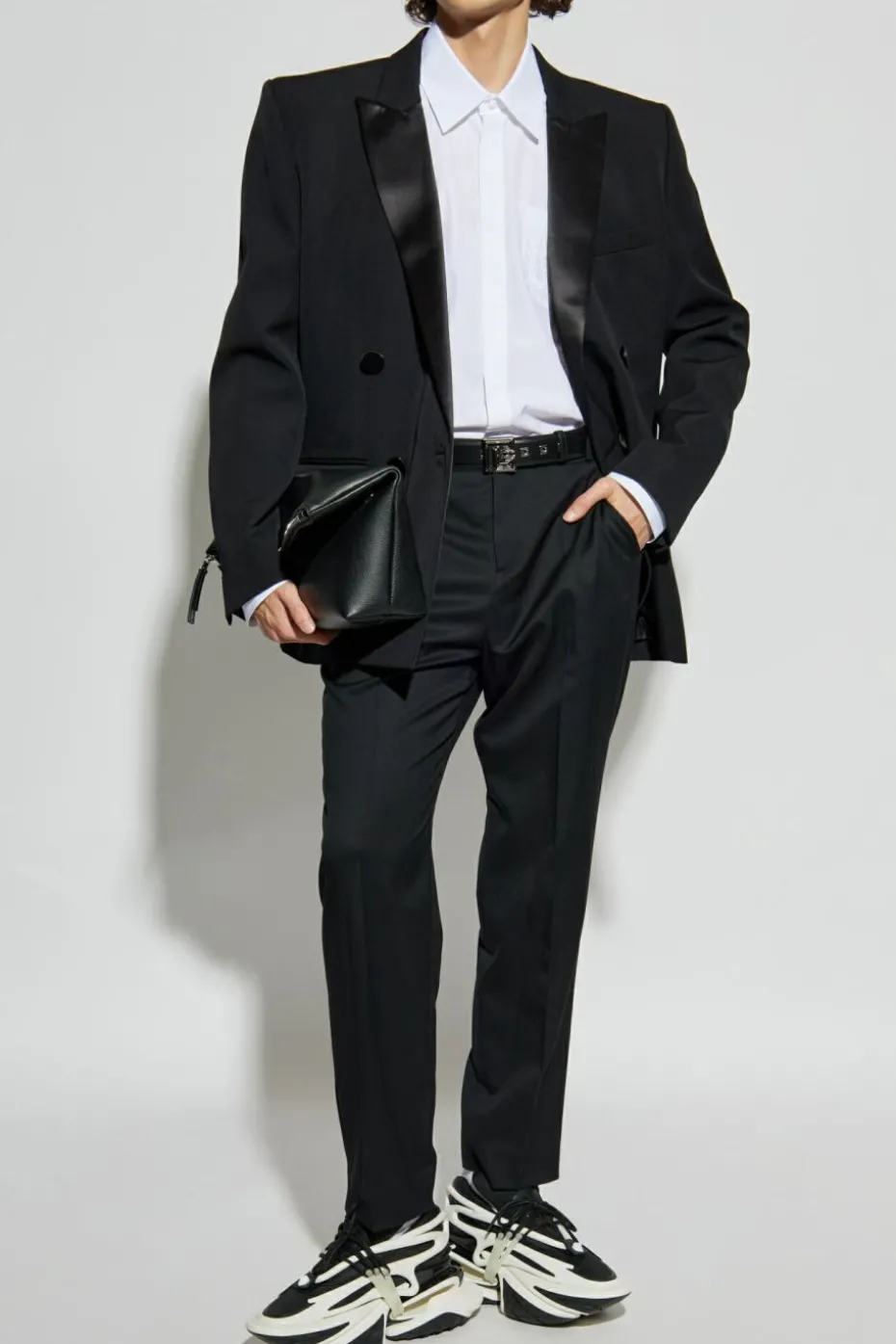 Balmain BLACK Double-breasted blazer