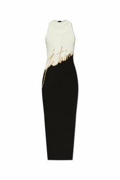 Balmain BLACK Fitted dress