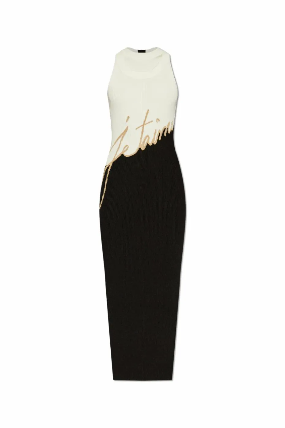 Balmain BLACK Fitted dress