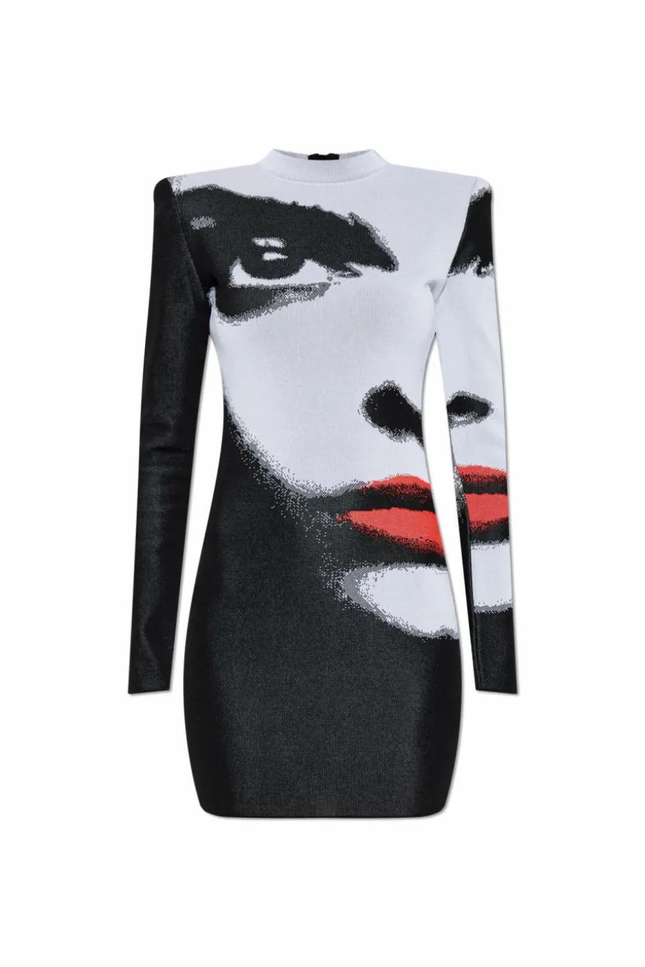 Balmain BLACK Fitted dress