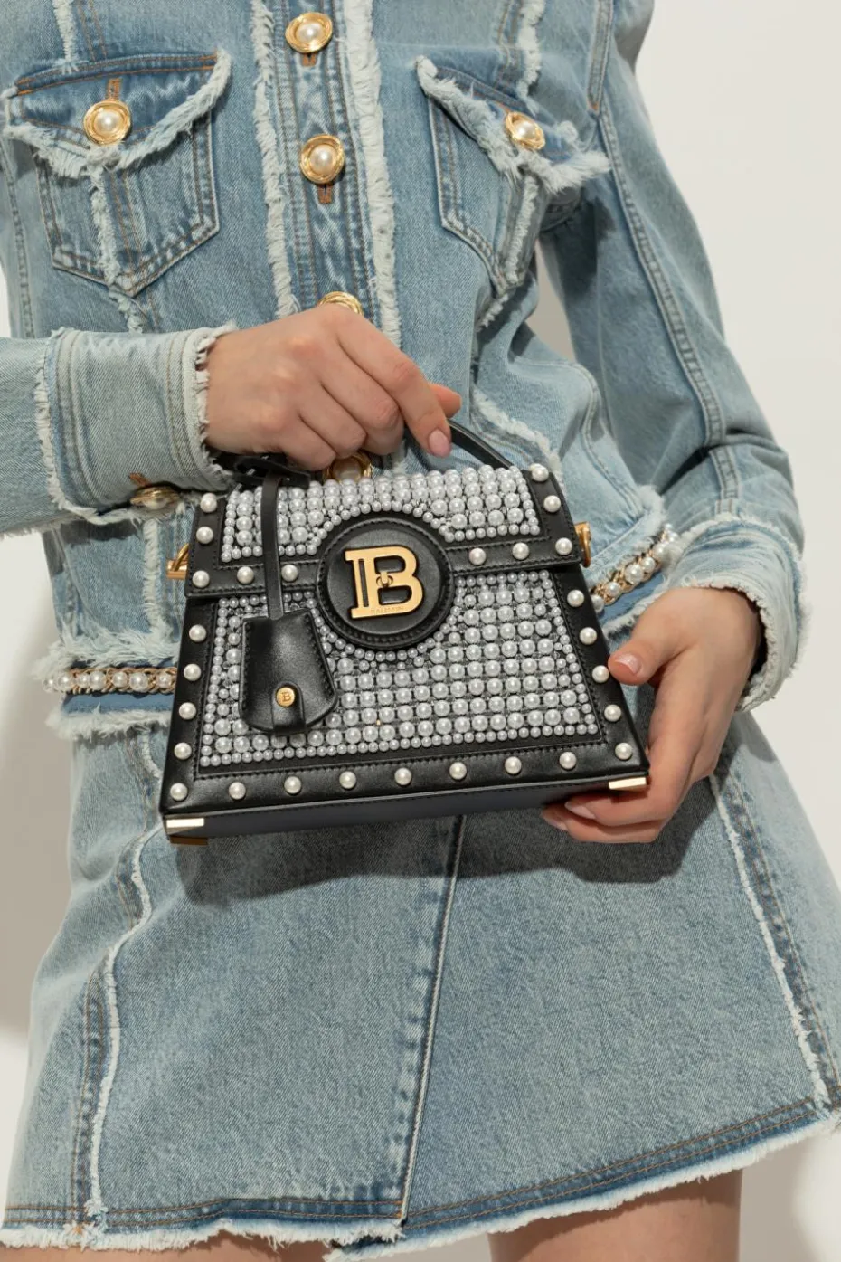 Balmain BLACK Handbag