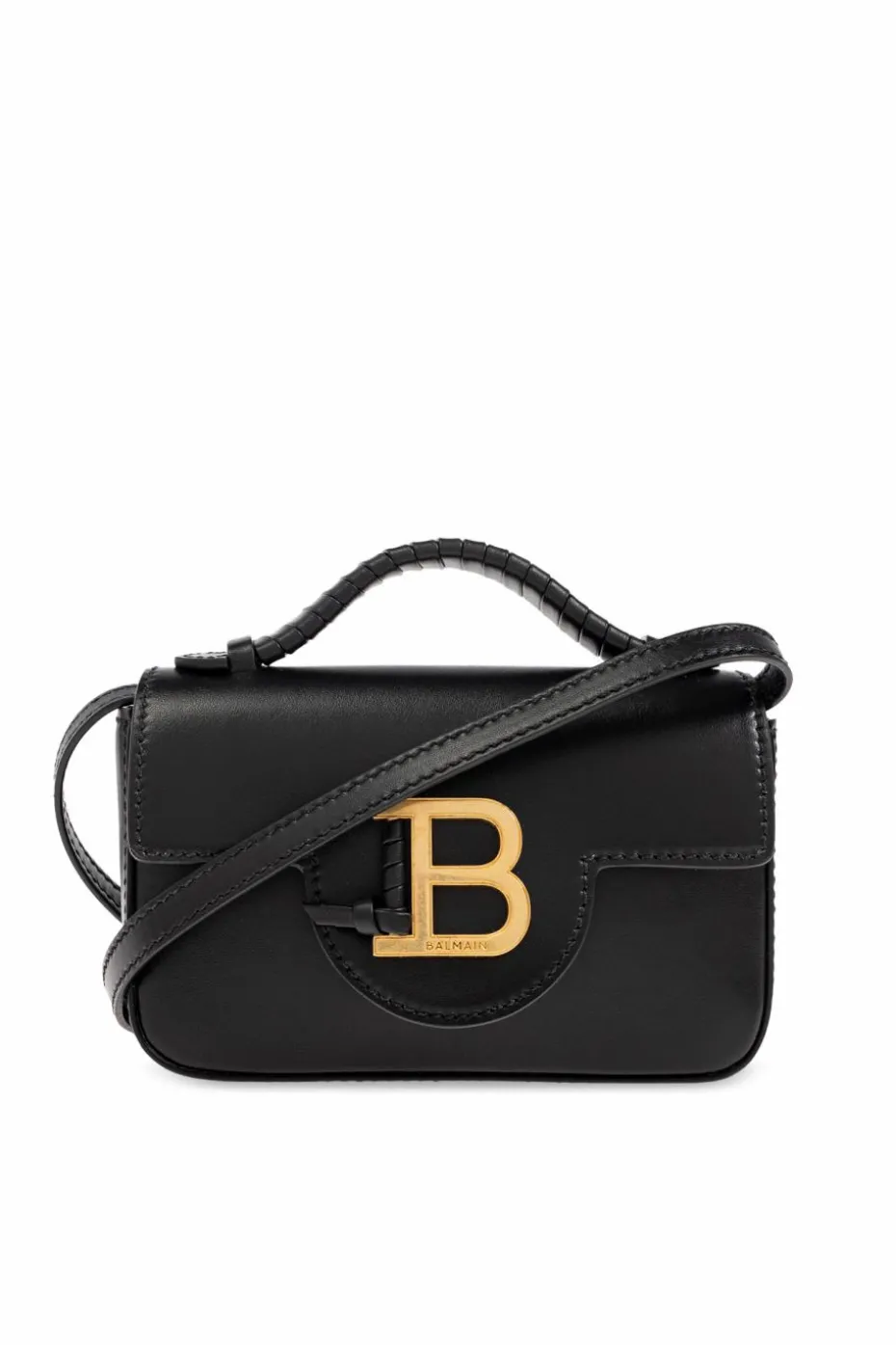 Balmain BLACK Handbag B-Buzz Mini
