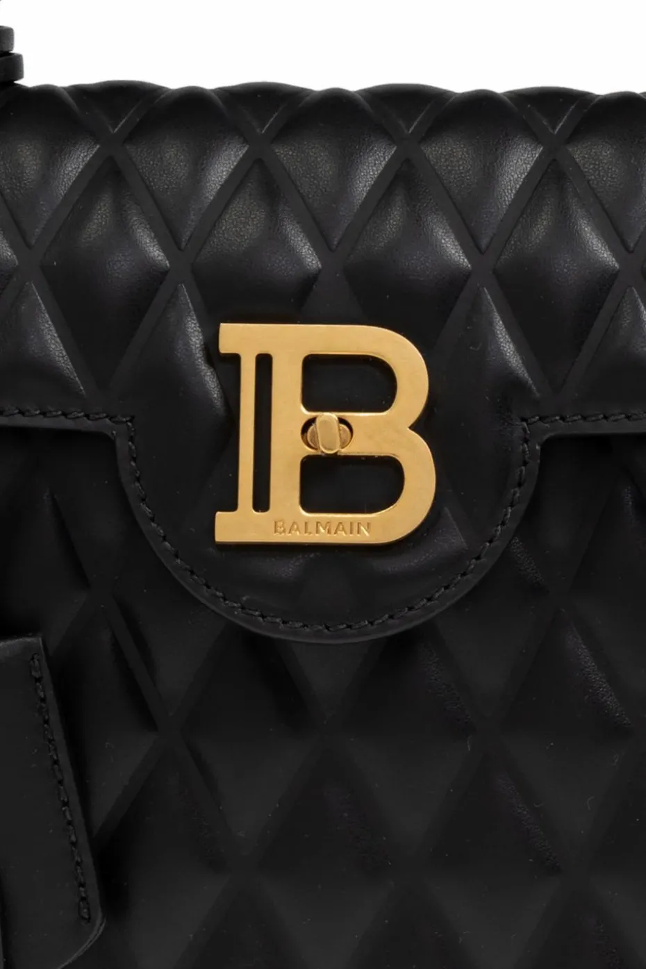 Balmain BLACK Handbag B-Buzz Dynasty