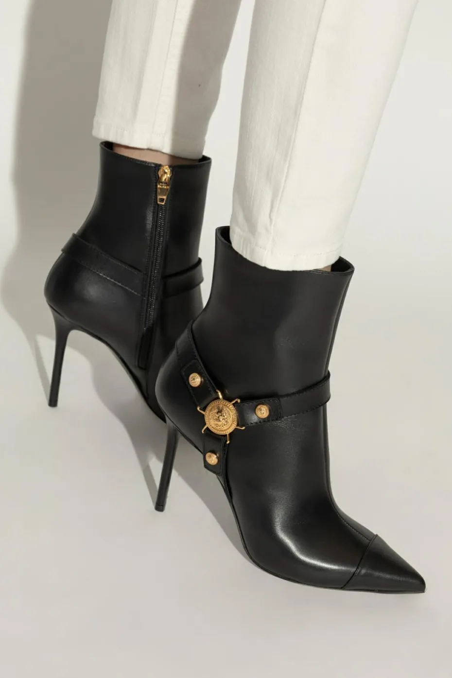 Balmain BLACK Heeled ankle boots