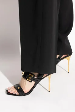 Balmain BLACK Heeled sandals