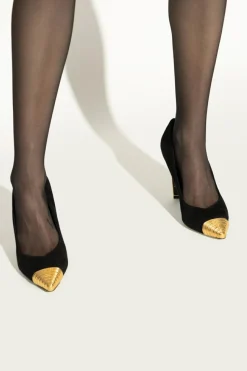 Balmain BLACK High heels with decorative heel