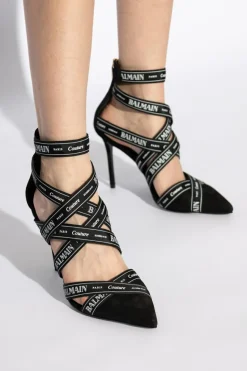 Balmain BLACK High-heeled shoes
