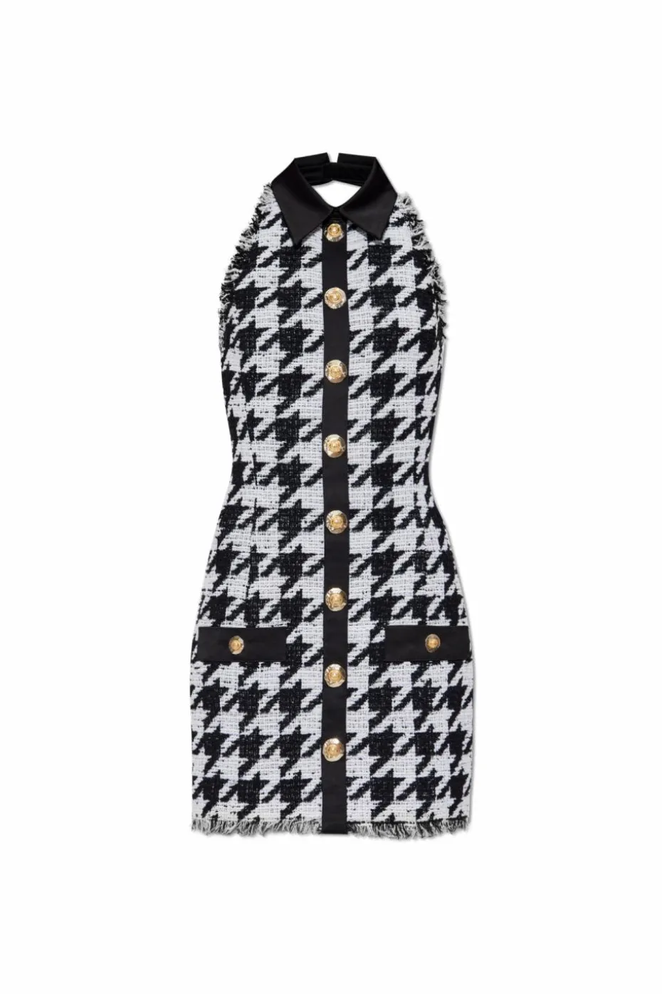 Balmain BLACK Houndstooth dress