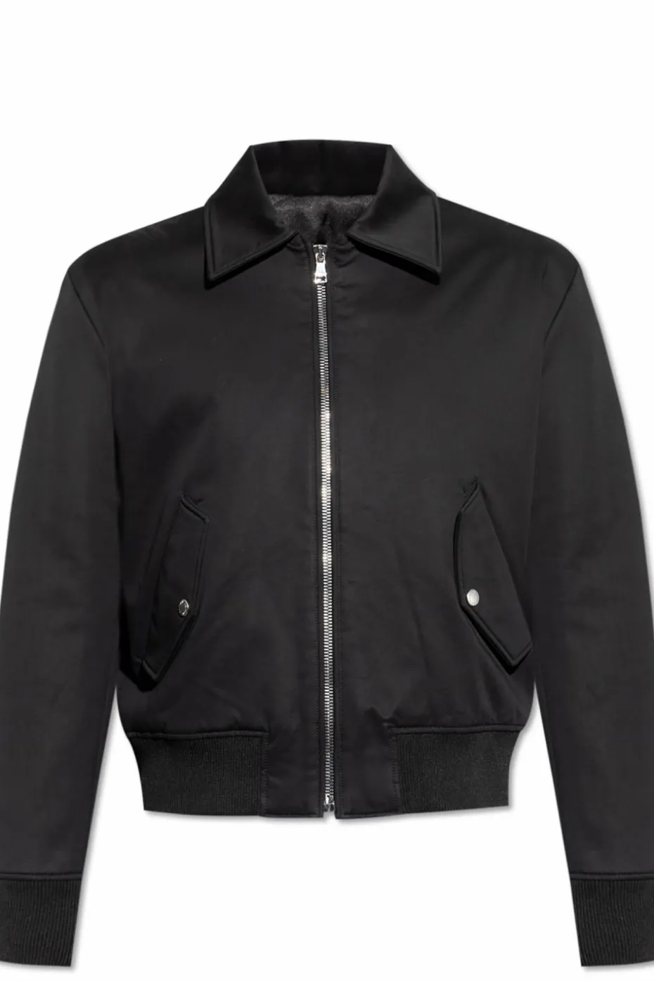 Balmain BLACK Jacket with collar