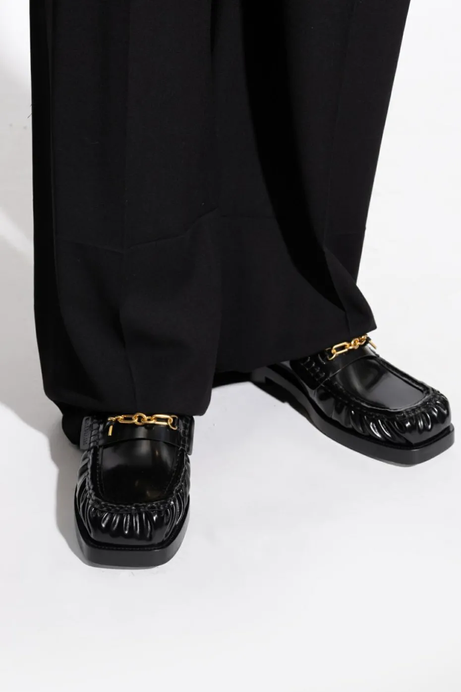 Balmain BLACK Leather shoes