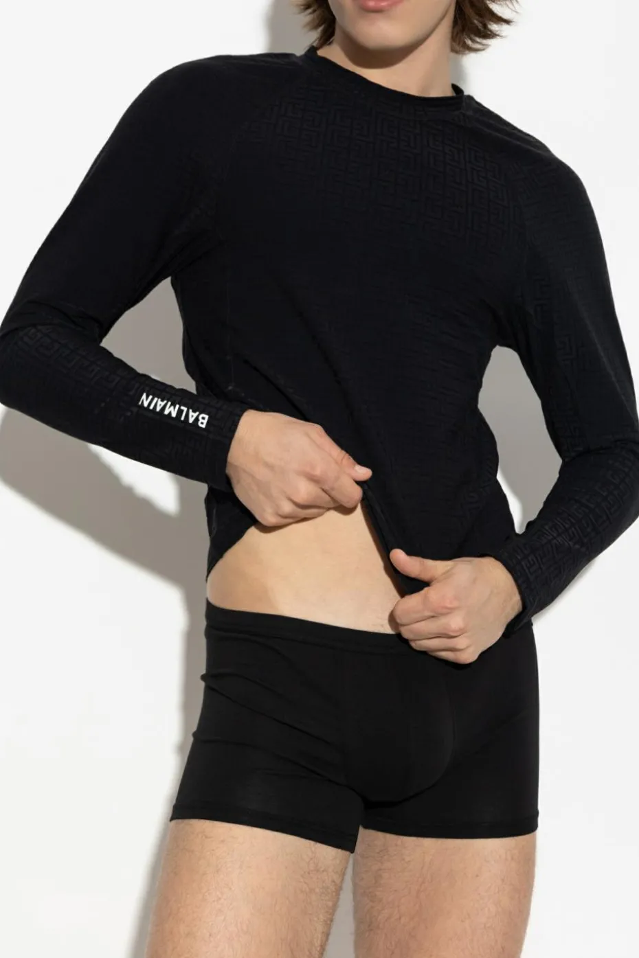 Balmain BLACK Monogram t-shirt