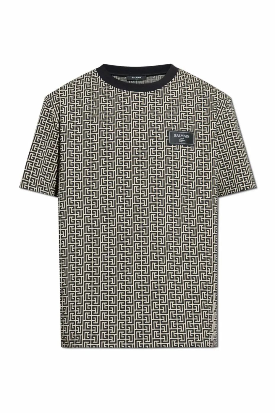 Balmain BLACK Monogram T-shirt