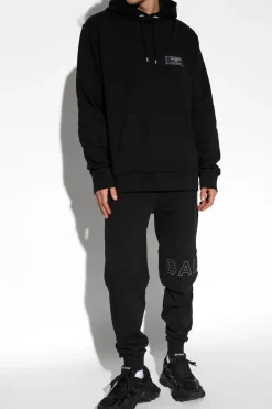 Balmain BLACK Oversize hoodie