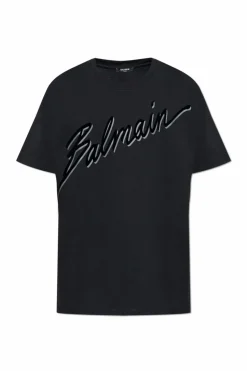 Balmain BLACK oversize T-shirt