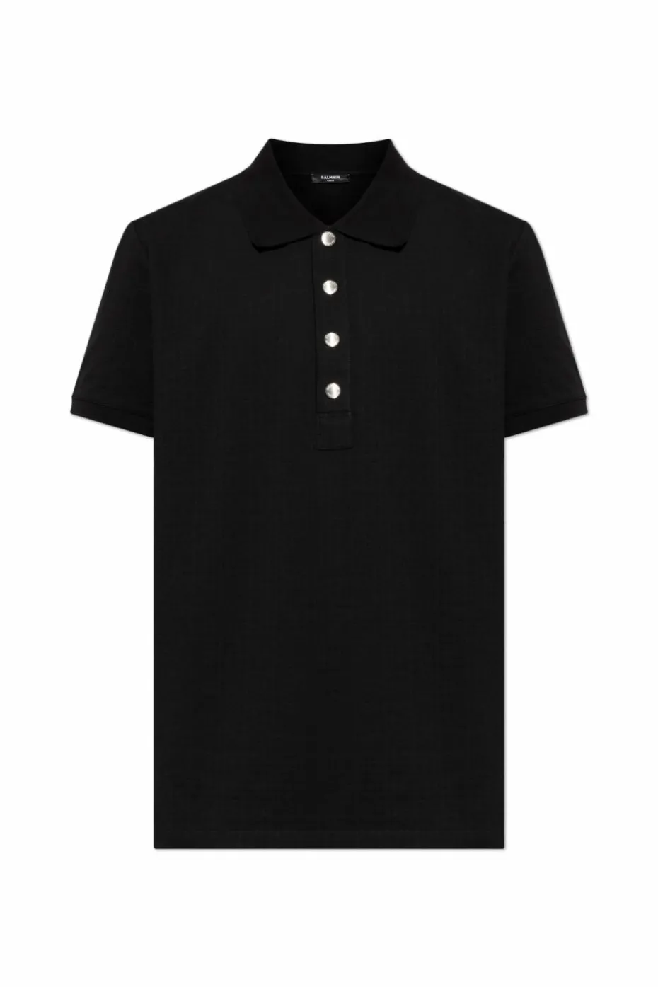 Balmain BLACK Polo with logo
