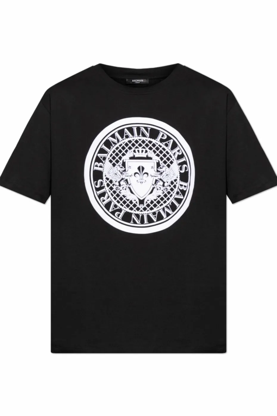 Balmain BLACK Printed T-shirt