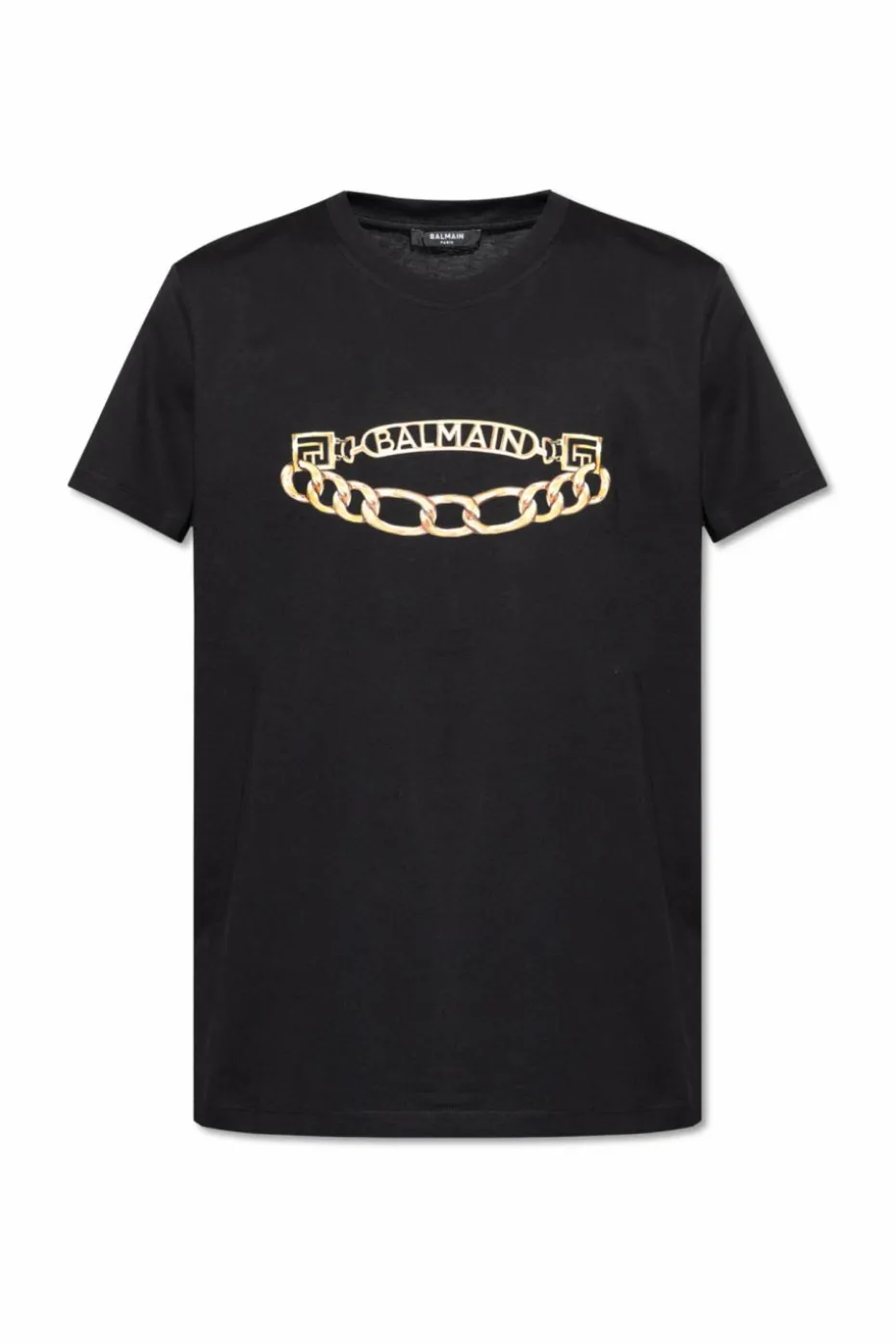 Balmain BLACK Printed T-shirt