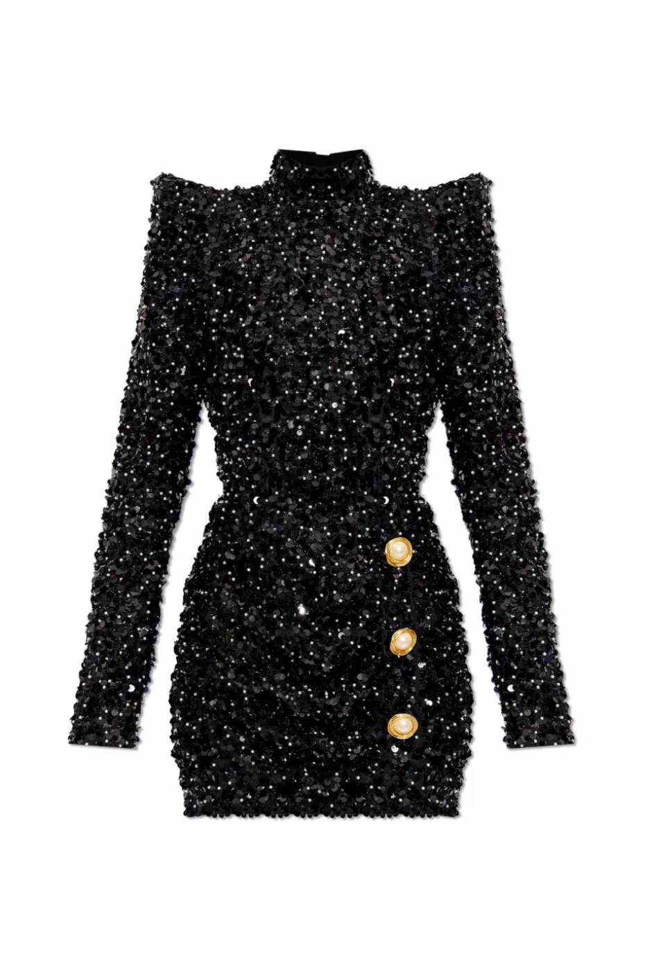 Balmain BLACK Sequin dress