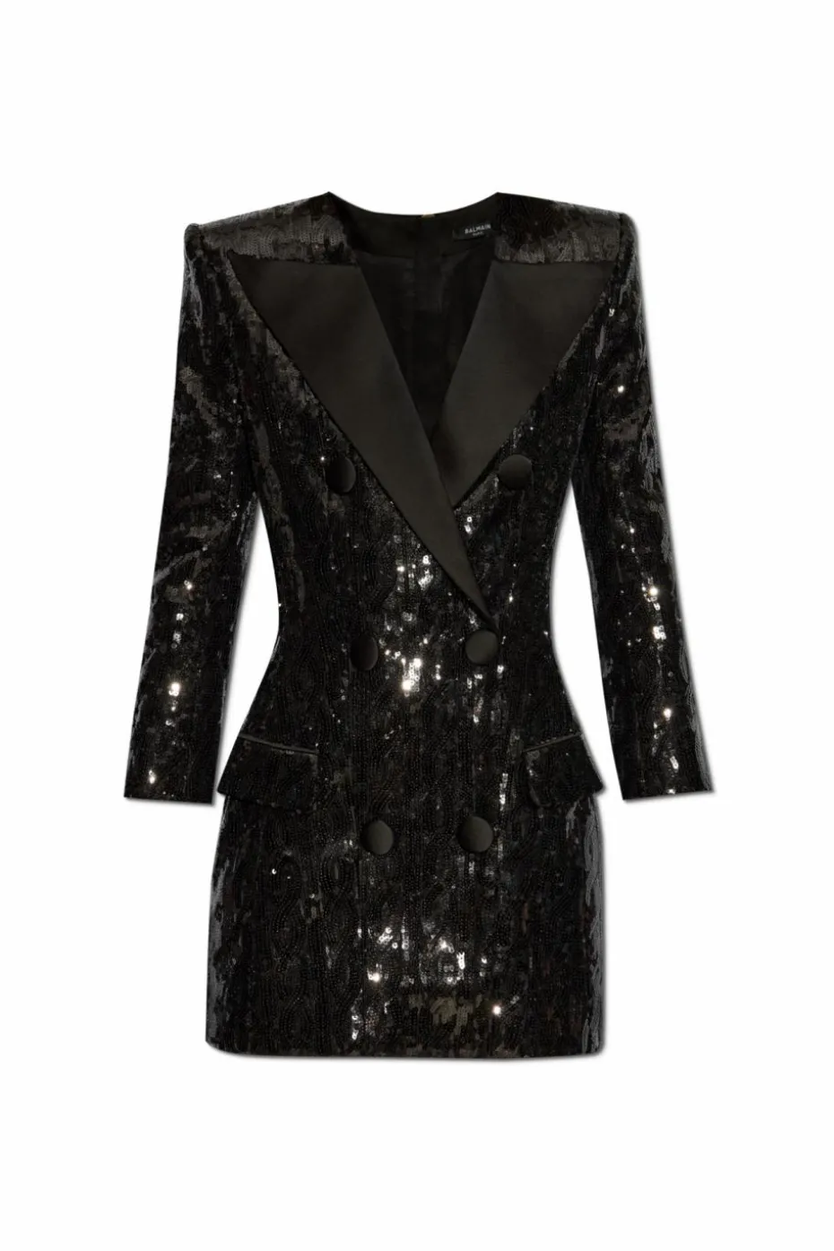 Balmain BLACK Sequin dress