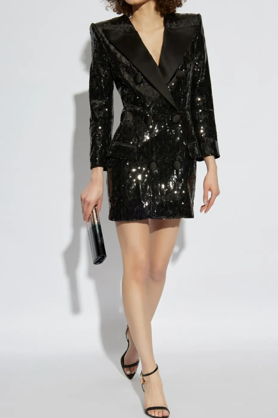 Balmain BLACK Sequin dress