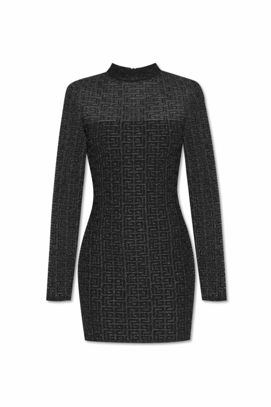 Balmain BLACK Shimmering Dress