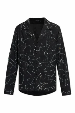Balmain BLACK Shirt with appliqué