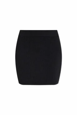 Balmain BLACK Short skirt