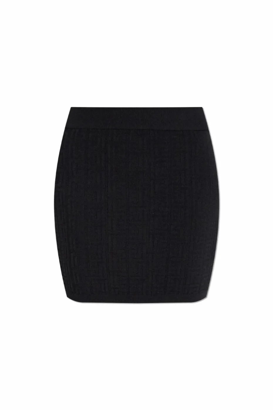 Balmain BLACK Short skirt