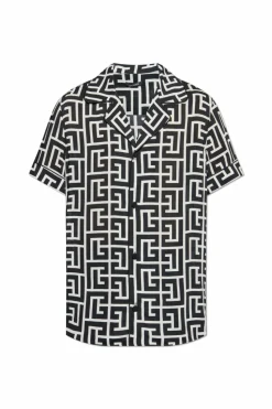 Balmain BLACK Short-sleeved shirt