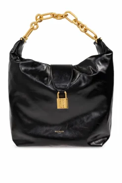 Balmain BLACK Shoulder bag `Sync`