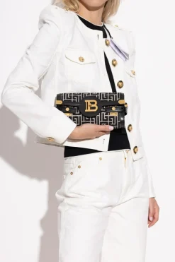 Balmain BLACK Shoulder bag `B-Buzz 23`