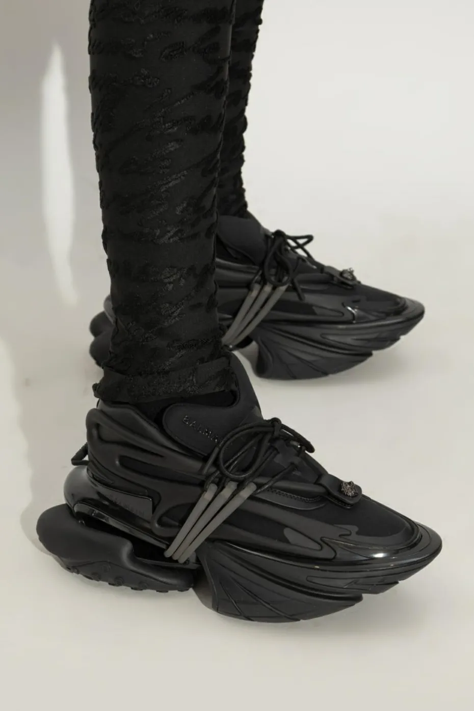 Balmain BLACK Sneakers Unicorn