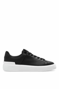 Balmain BLACK Sneakers with logo
