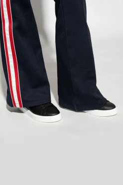 Balmain BLACK Sneakers with logo