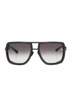 Balmain BLACK ‘Soldier’ Sunglasses