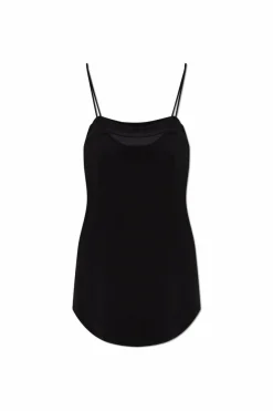 Balmain BLACK Strappy top