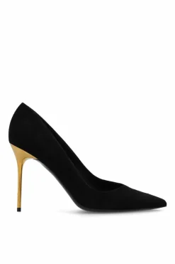 Balmain BLACK Suede pumps