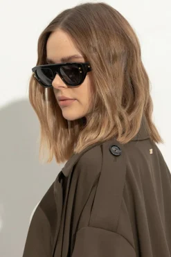 Balmain BLACK Sunglasses B-ARMY II