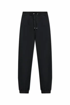 Balmain BLACK Sweatpants with printed logo