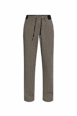 Balmain BLACK Sweatpants with monogram