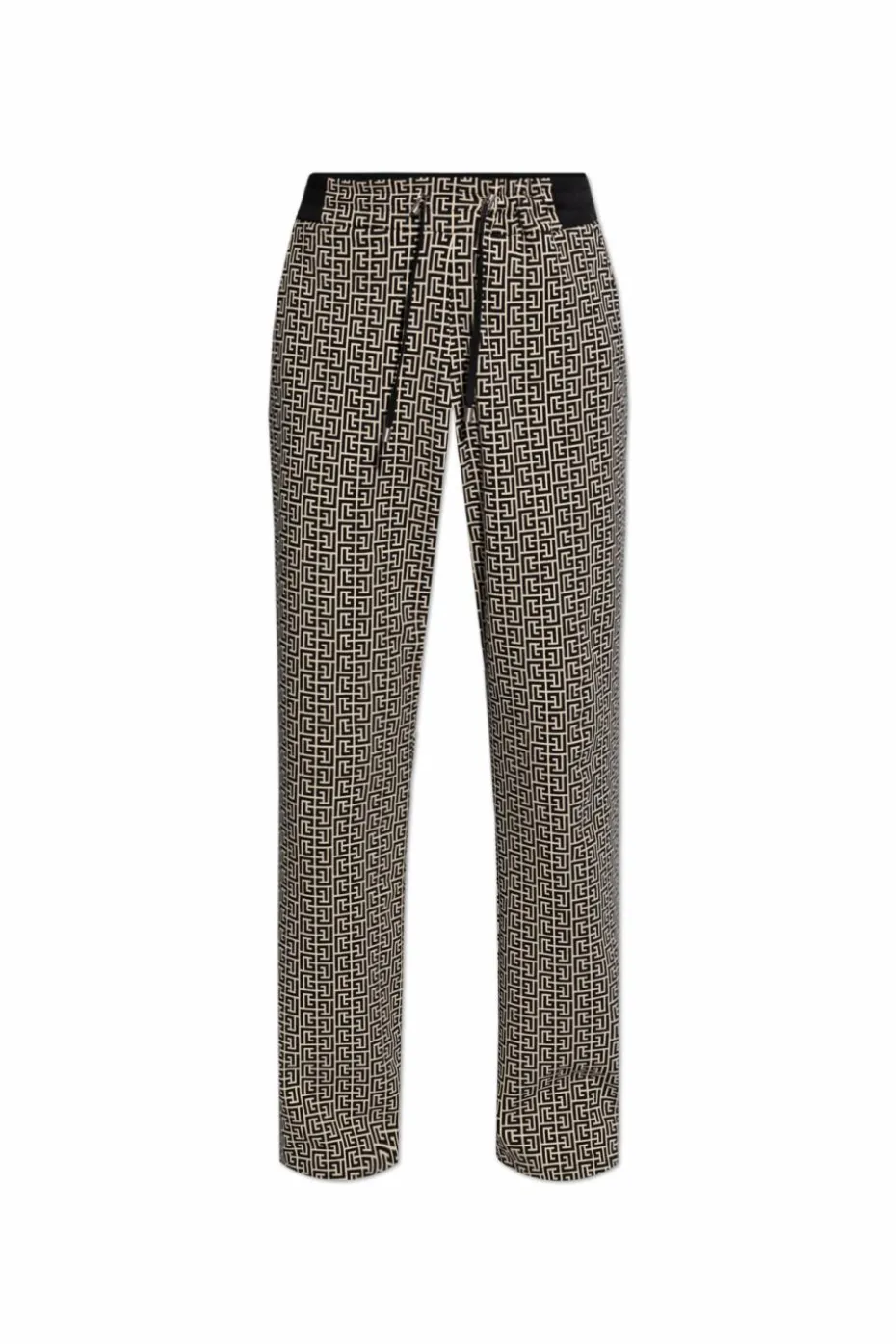 Balmain BLACK Sweatpants with monogram
