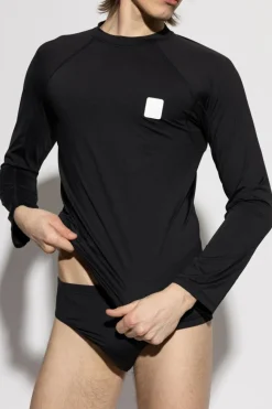 Balmain BLACK Swim T-shirt