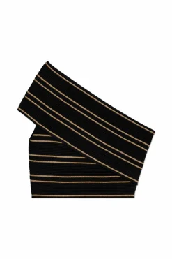 Balmain BLACK Top with lurex thread